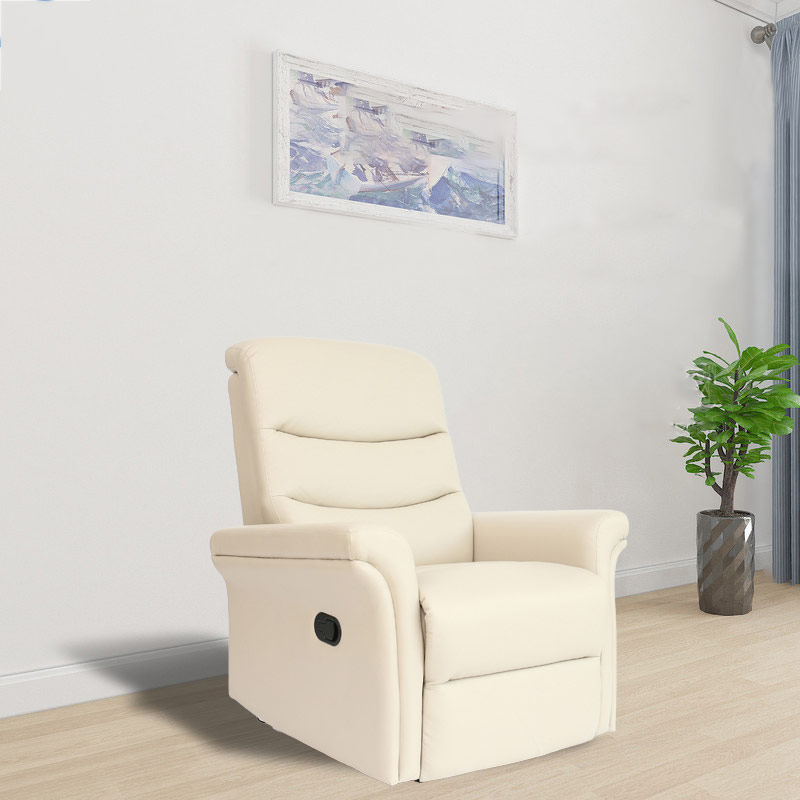 7203 Handbediende fauteuil met massief houten frame